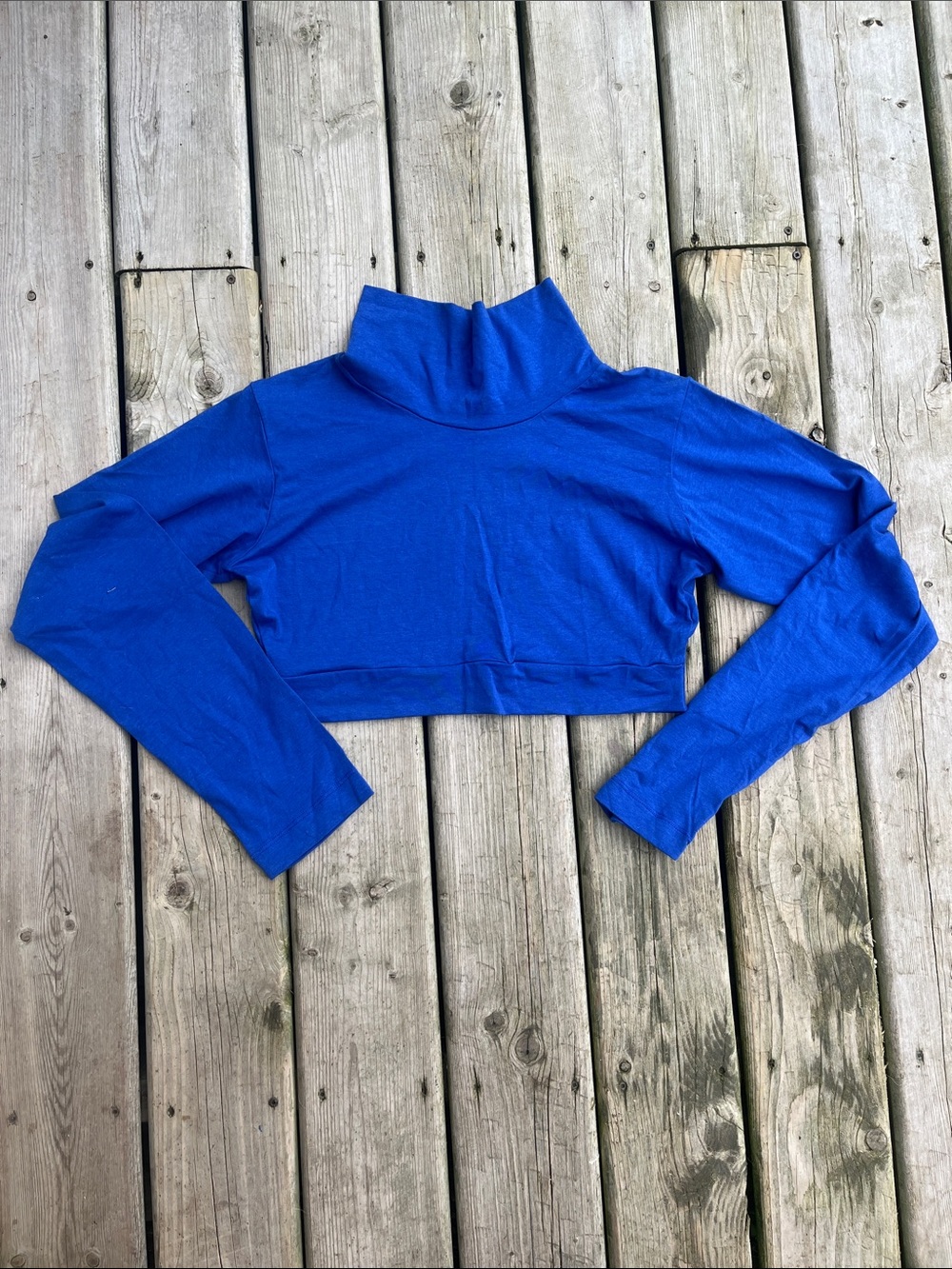 HalfTee Mock Neck Long Sleeve Size 3XL